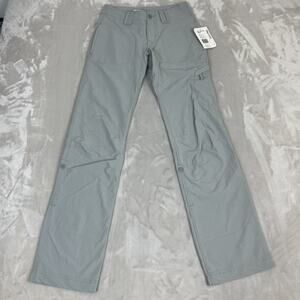 Marmot Pants Womens 2 Grey Lobos Straight Leg Hiking Outdoor Gorpcore READ
